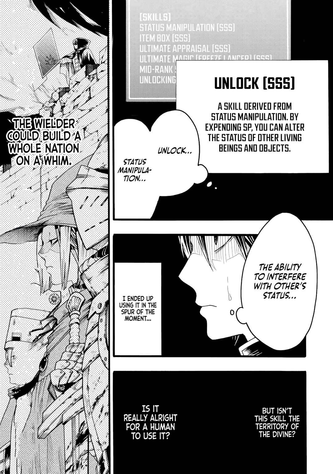 Page 26 Chapter 2 Ore dake Status Open Dekiru Kudan