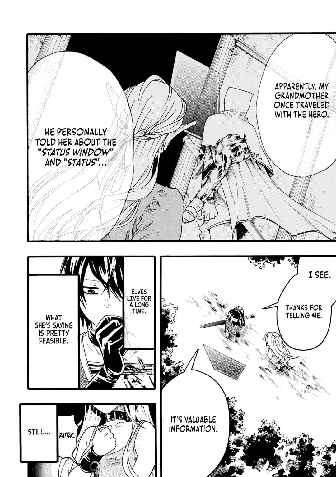 Page 7 Chapter 2 Ore dake Status Open Dekiru Kudan