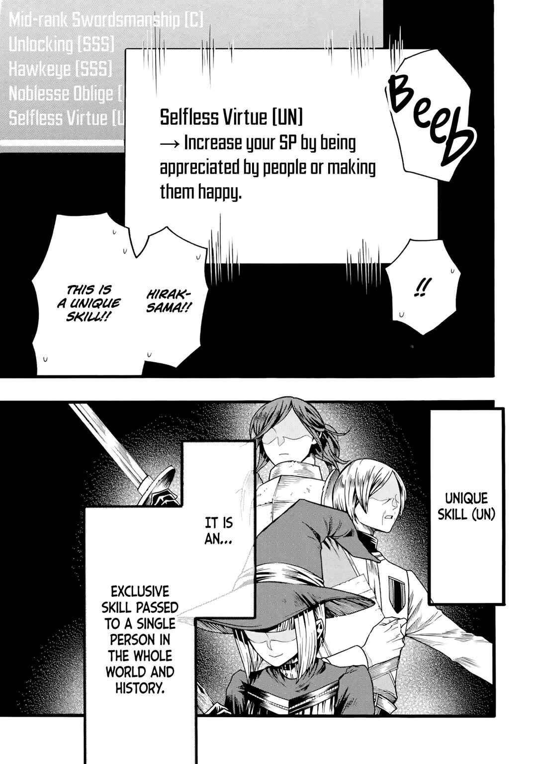 Page 21 Chapter 3 Ore dake Status Open Dekiru Kudan