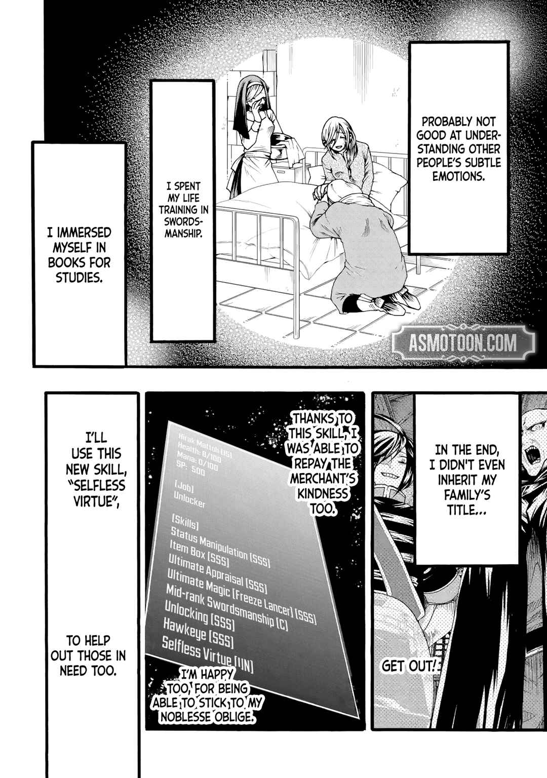 Page 24 Chapter 3 Ore dake Status Open Dekiru Kudan