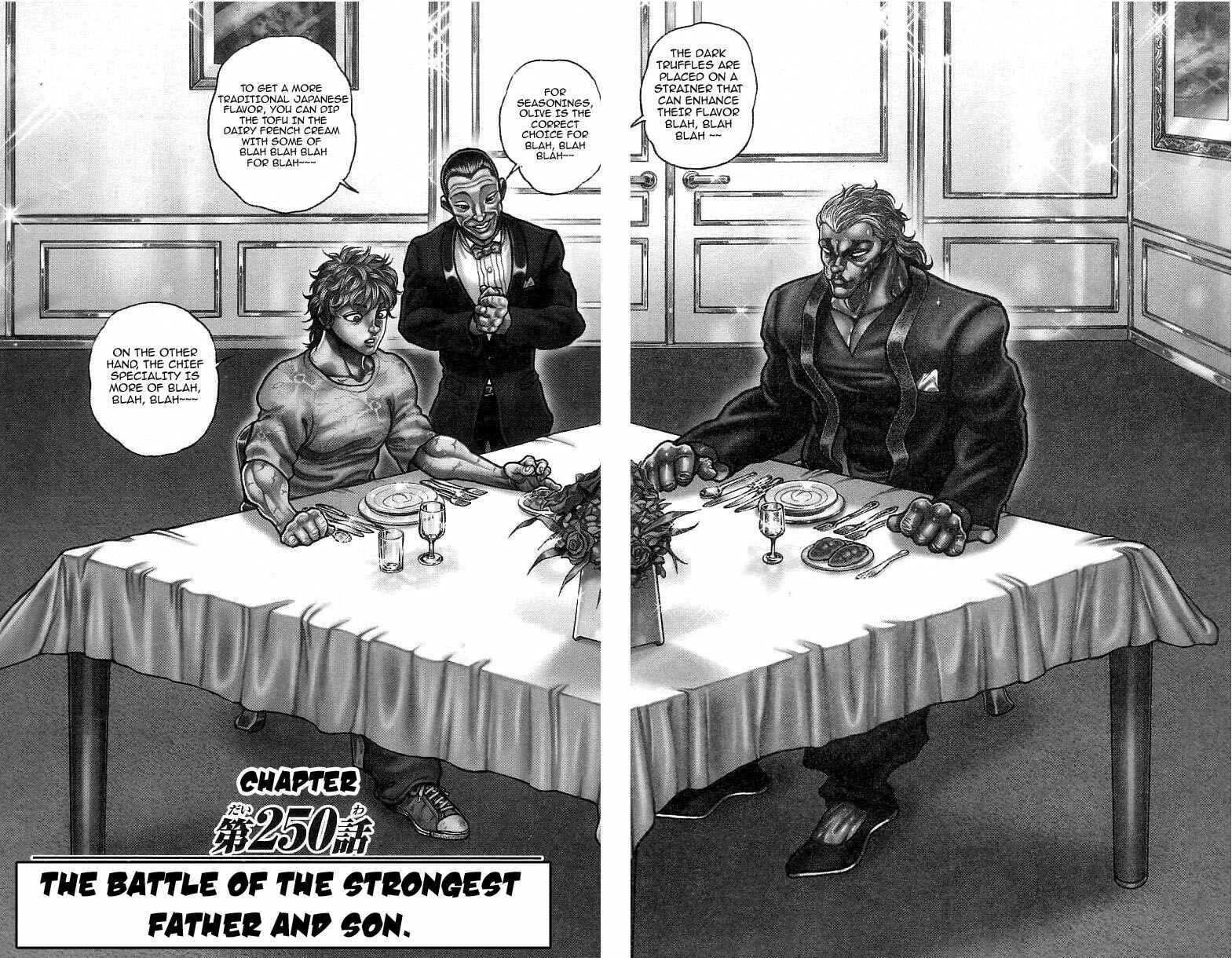 Page 1 Chapter 250 Hanma Baki