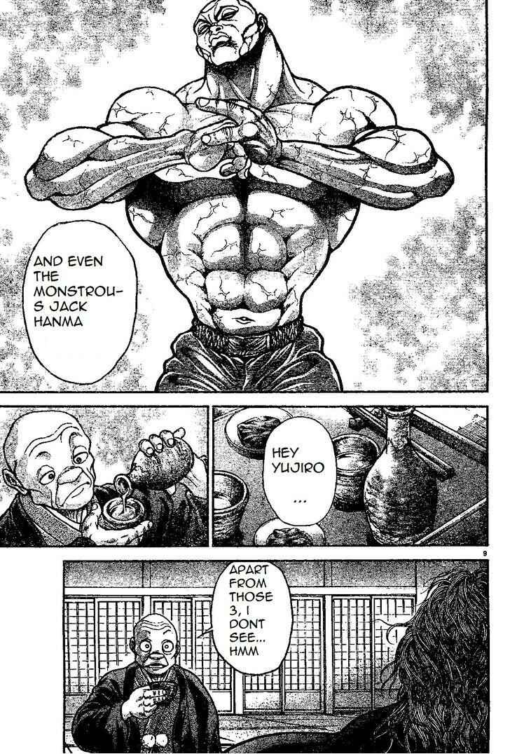 Page 9 Chapter 154 Hanma Baki