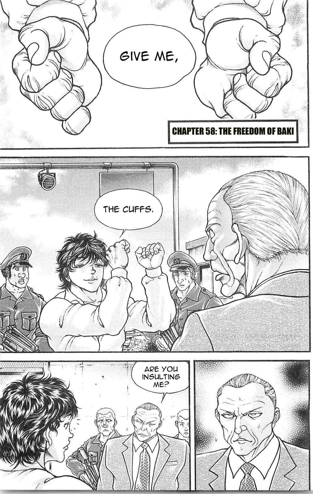 Page 1 Chapter 58 Hanma Baki