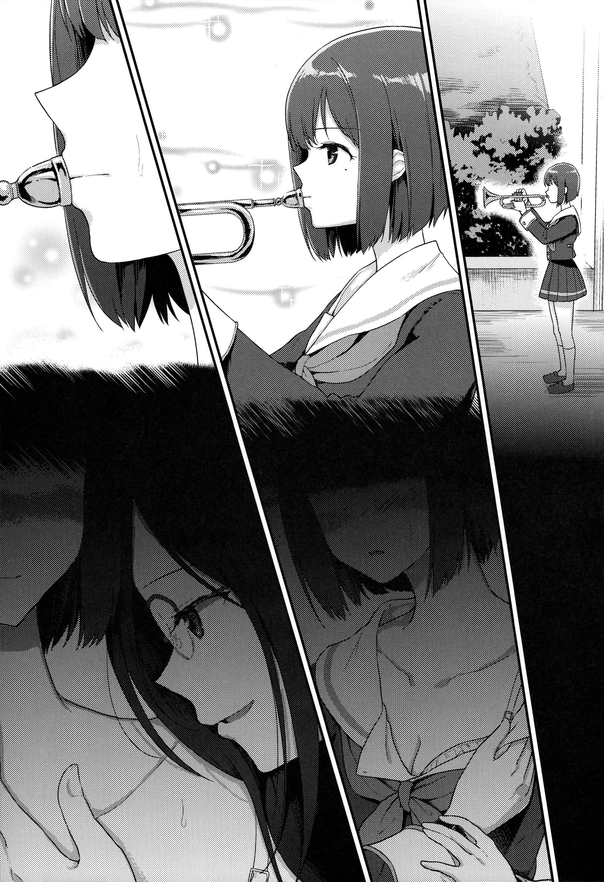 Page 12 Chapter Unknown_a7ef Hibike! Euphonium - Asuka-senpai to Kaori-senpai no Hyaku Gappon desu (Doujinshi)