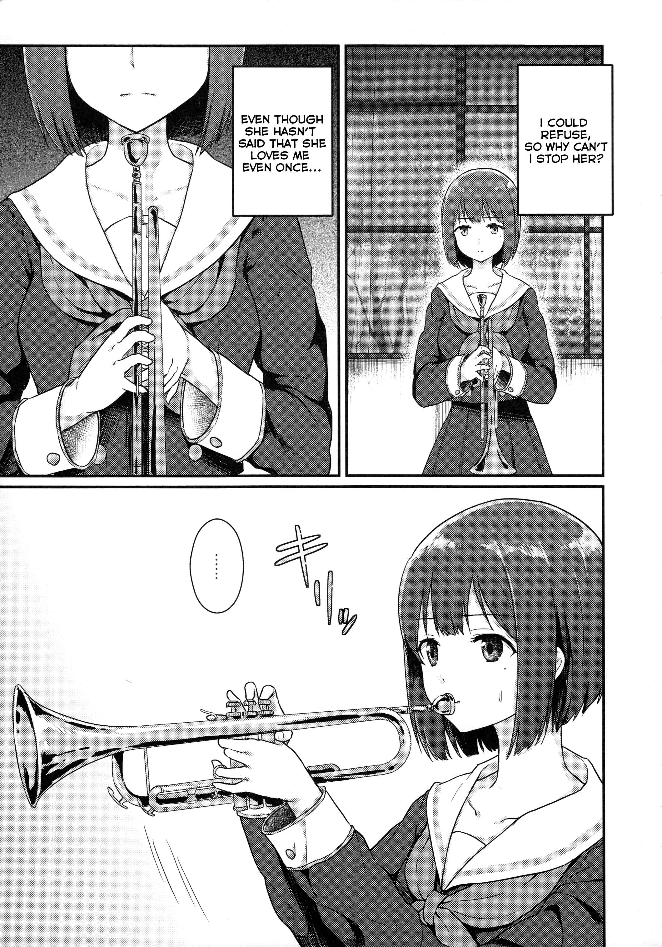 Page 14 Chapter Unknown_a7ef Hibike! Euphonium - Asuka-senpai to Kaori-senpai no Hyaku Gappon desu (Doujinshi)