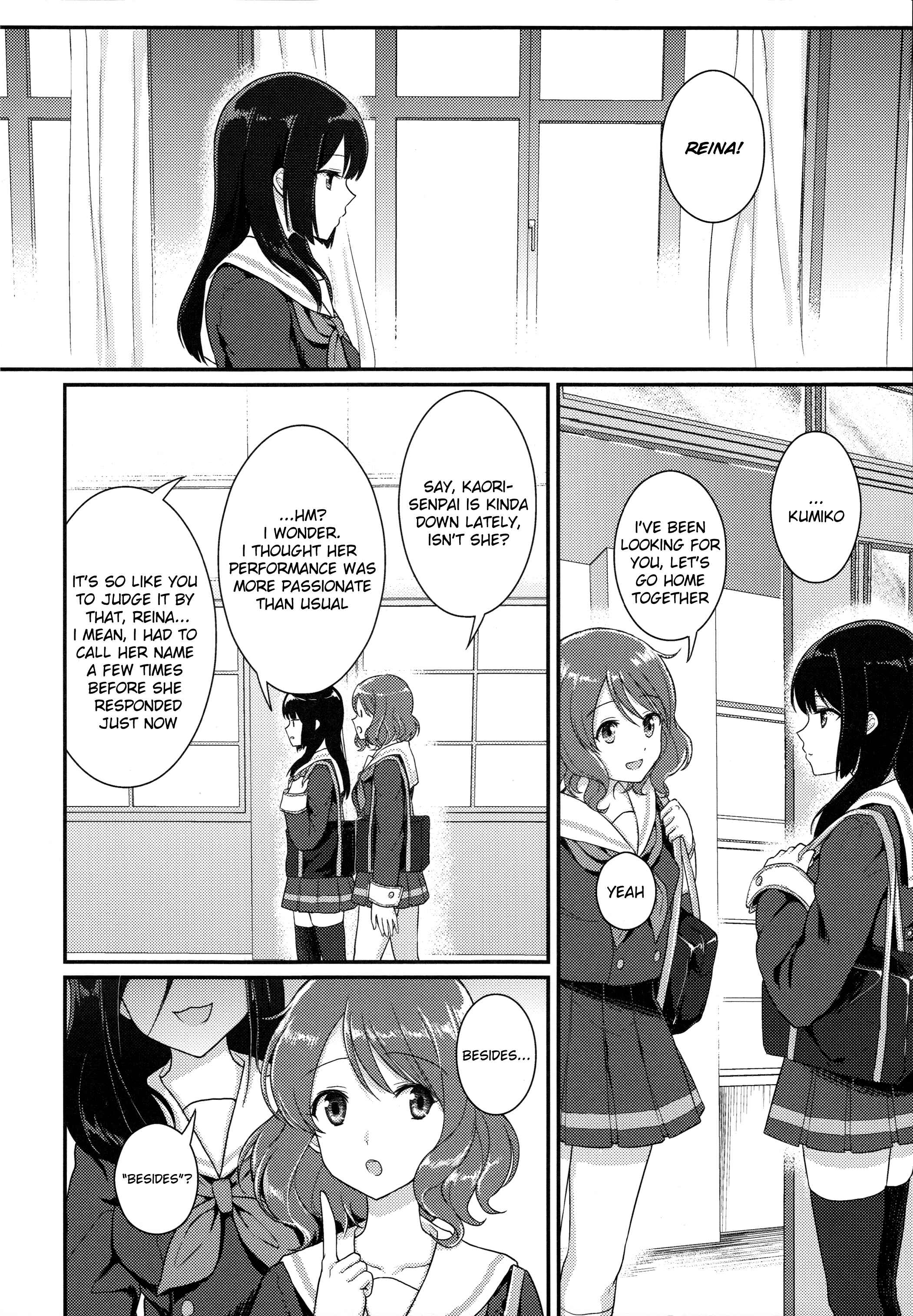 Page 7 Chapter Unknown_a7ef Hibike! Euphonium - Asuka-senpai to Kaori-senpai no Hyaku Gappon desu (Doujinshi)