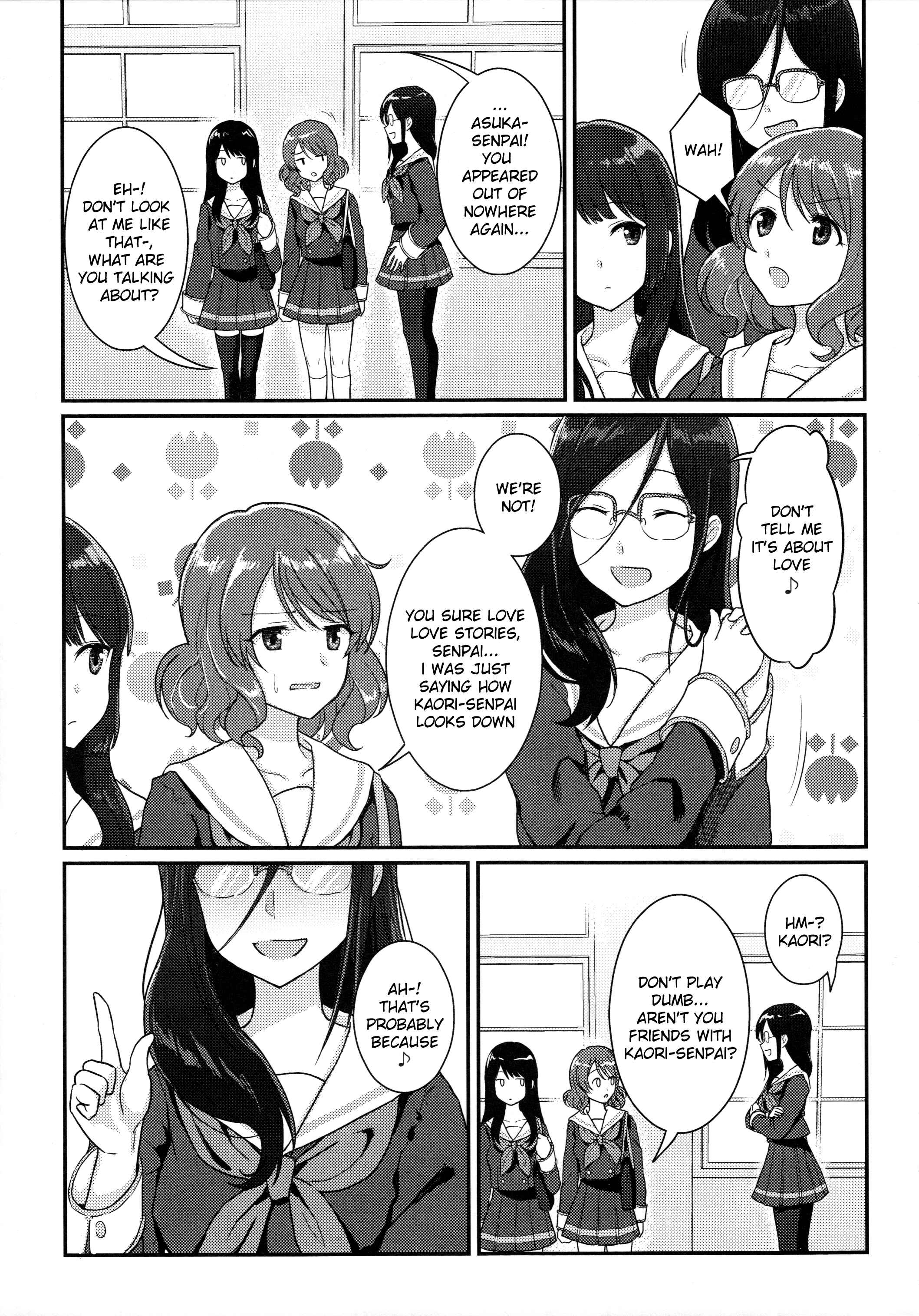 Page 8 Chapter Unknown_a7ef Hibike! Euphonium - Asuka-senpai to Kaori-senpai no Hyaku Gappon desu (Doujinshi)