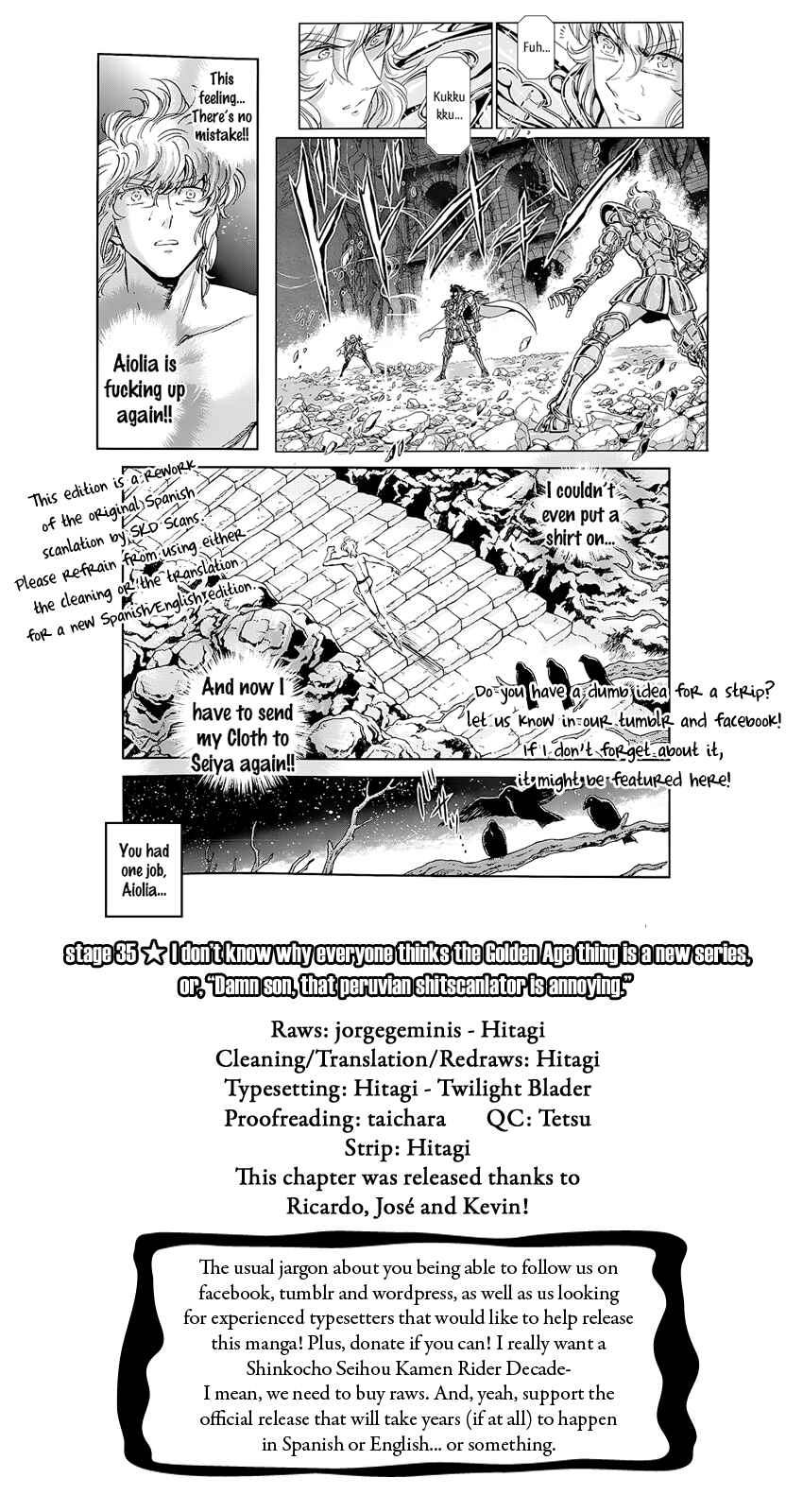 Page 3 Chapter 35 Saint Seiya: Saintia Sho