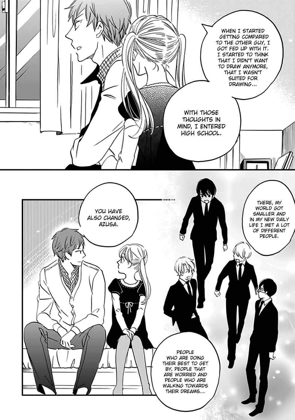 Page 23 Chapter 35 Ame Nochi Hare