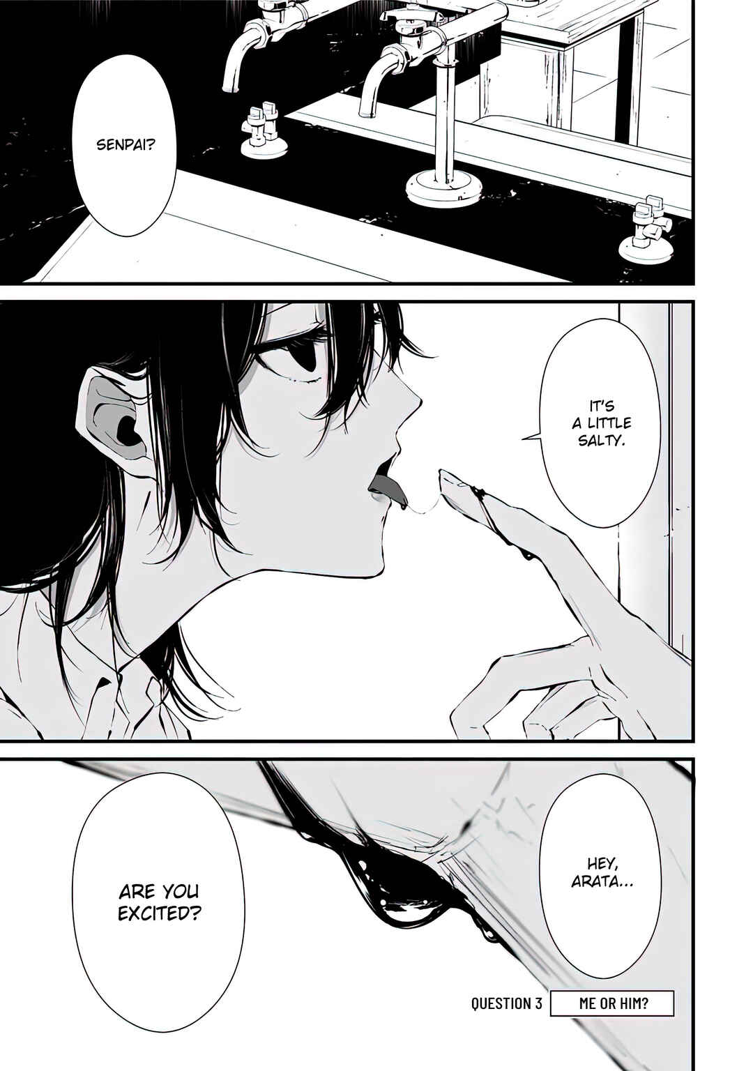 Page 1 Chapter 3 Tsurenai Hodo Aokute Azatoi Kurai ni Akai