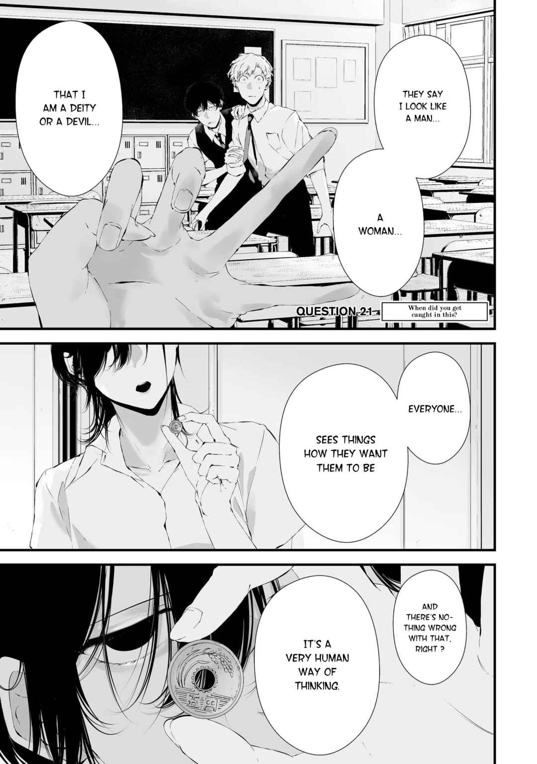 Page 1 Chapter 21 Tsurenai Hodo Aokute Azatoi Kurai ni Akai