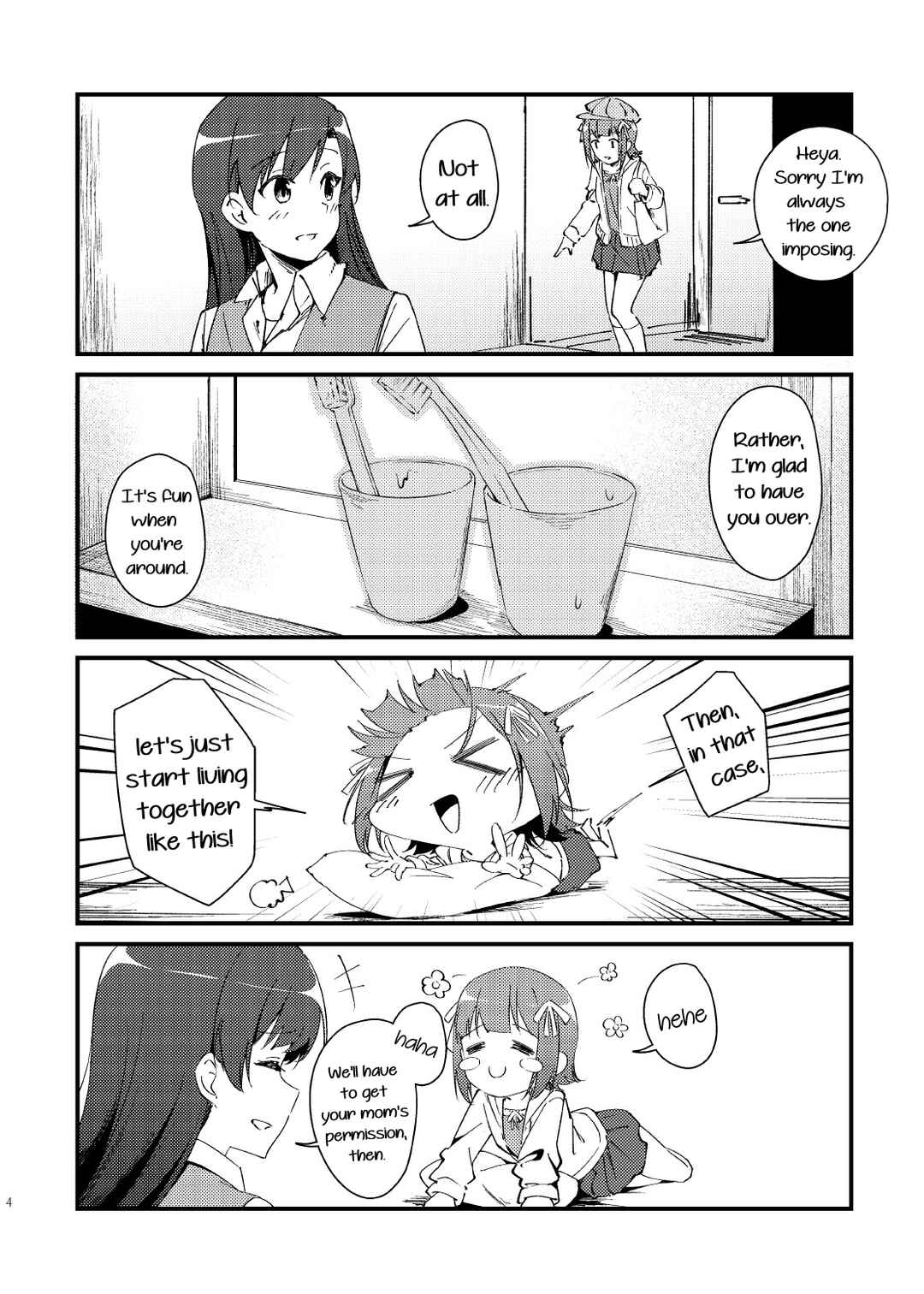 Page 2 Chapter Unknown_ad6c THE iDOLM@STER - From a Distant Spring (Doujinshi)
