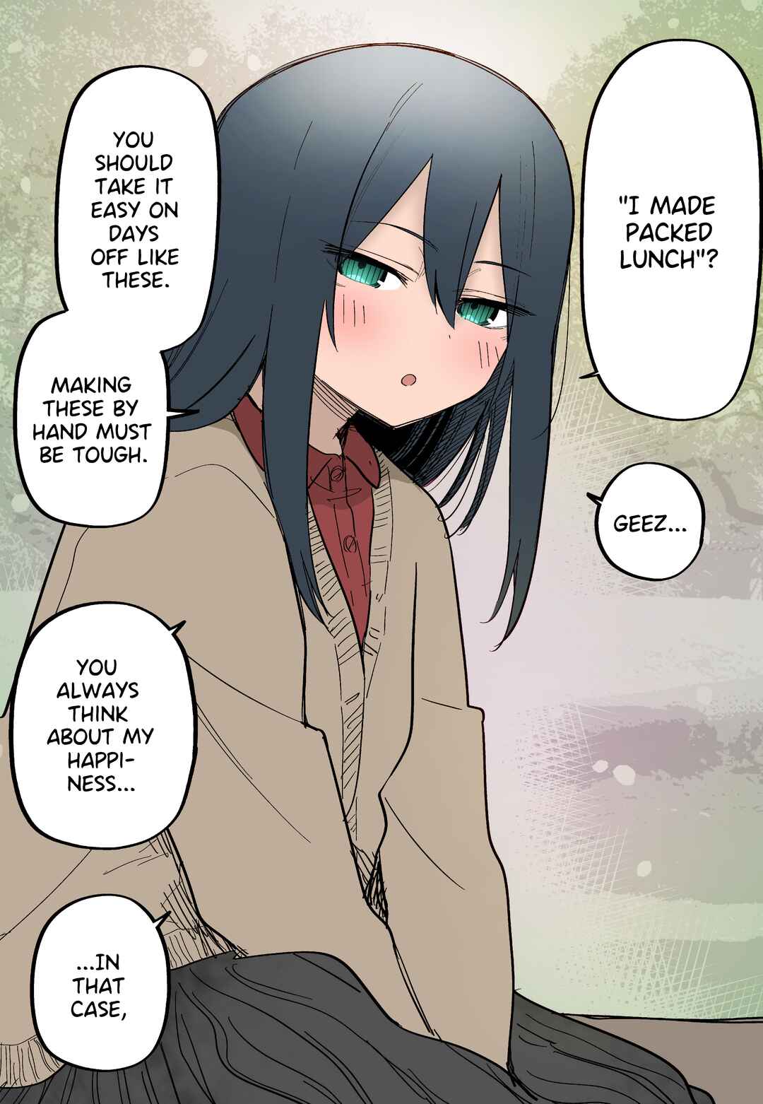 Page 1 Chapter 4 Moto Azadarake no Kanojo ga Shinpai de (Fan Colored)