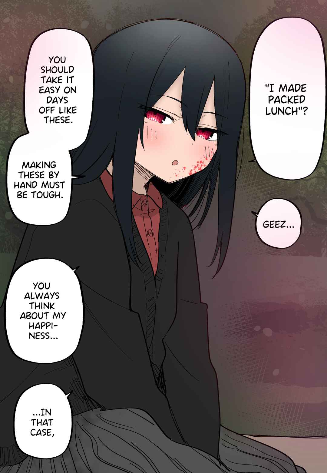 Page 1 Chapter 4.1 Moto Azadarake no Kanojo ga Shinpai de (Fan Colored)