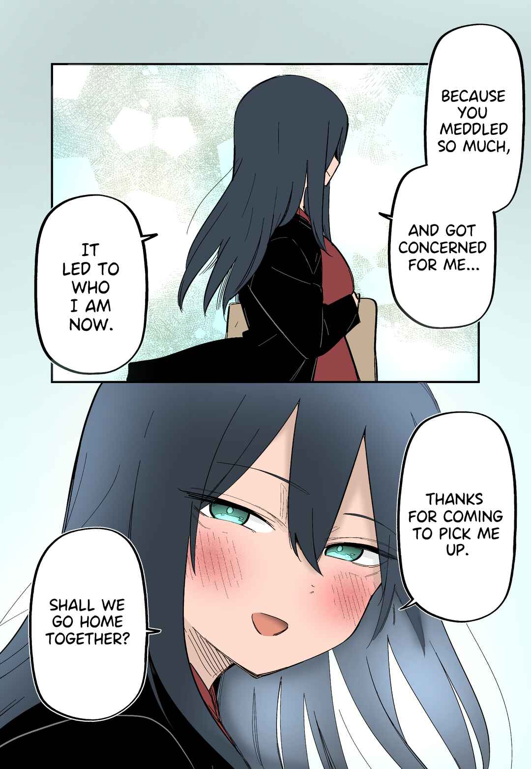 Page 2 Chapter 2 Moto Azadarake no Kanojo ga Shinpai de (Fan Colored)