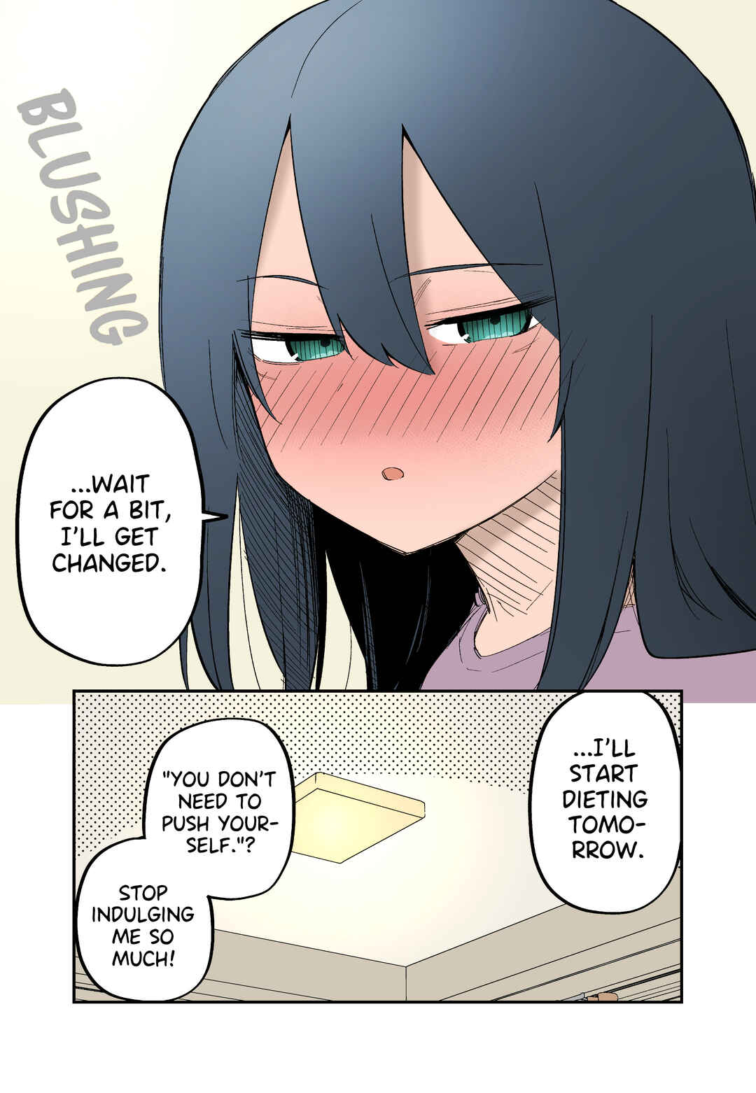 Page 2 Chapter 3 Moto Azadarake no Kanojo ga Shinpai de (Fan Colored)