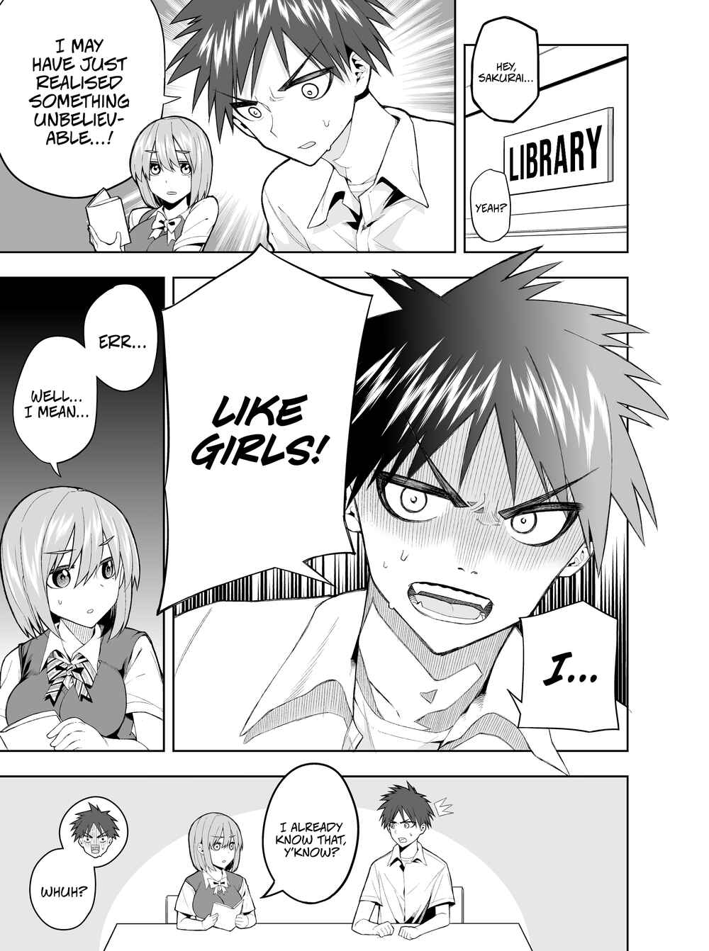 Page 1 Chapter Unknown_df53 The Dumb Senpai and the Level-Headed Kouhai