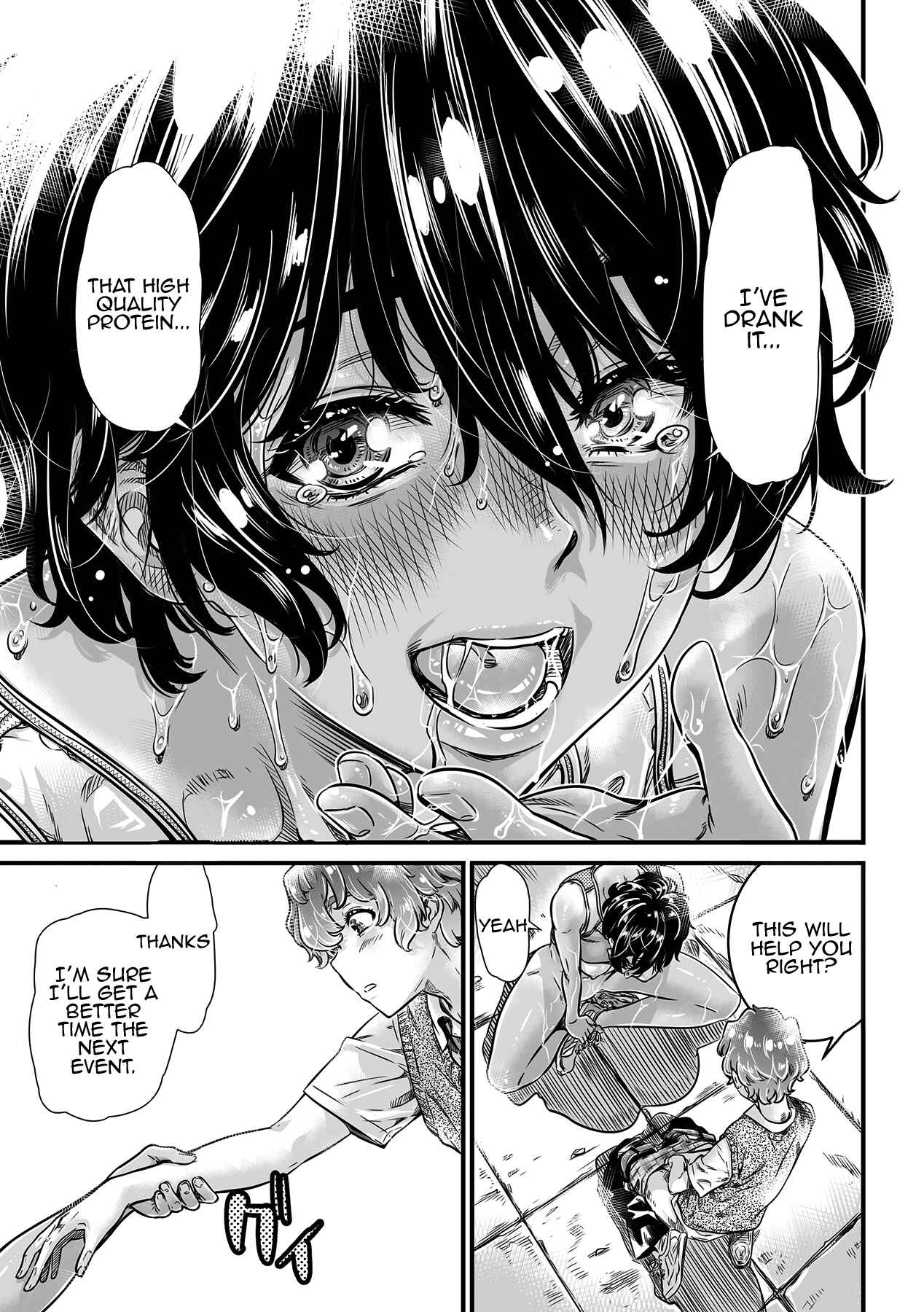Page 62 Chapter Unknown_c243 Shinchou 175cm no Rikujou Shoujo wa Kouhai Danshi no Seishi o Nomitagaru