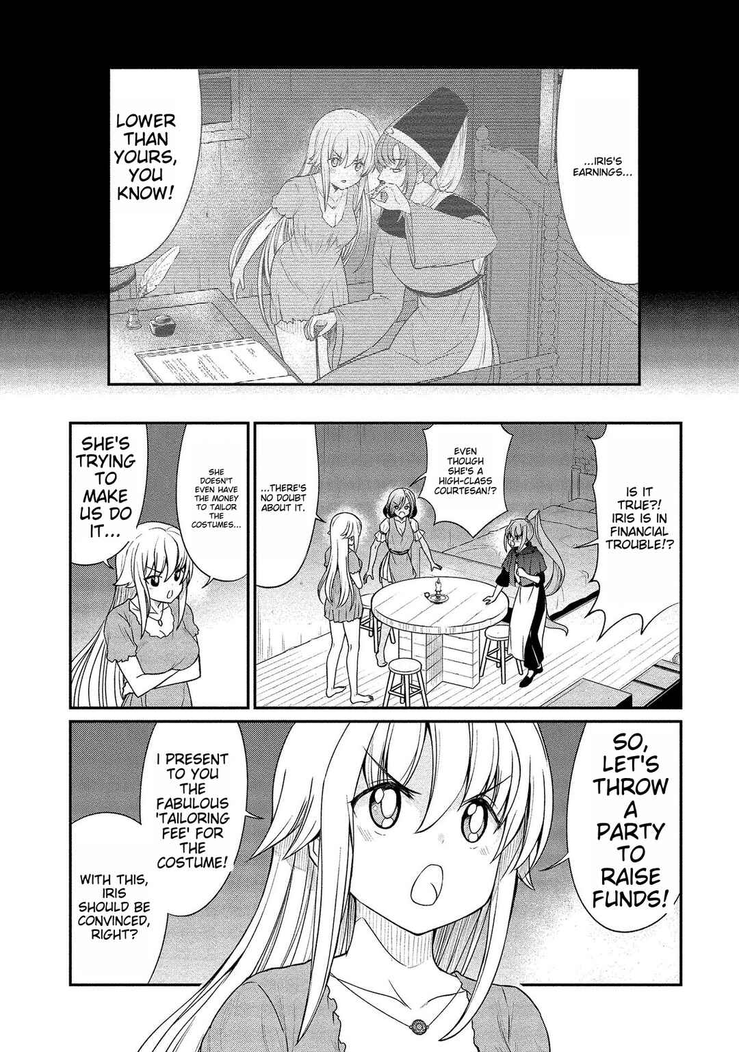 Page 1 Chapter 10 Kukkorose no Himekishi to Nari, Yuri Shoukan de Hataraku Koto ni Narimashita.