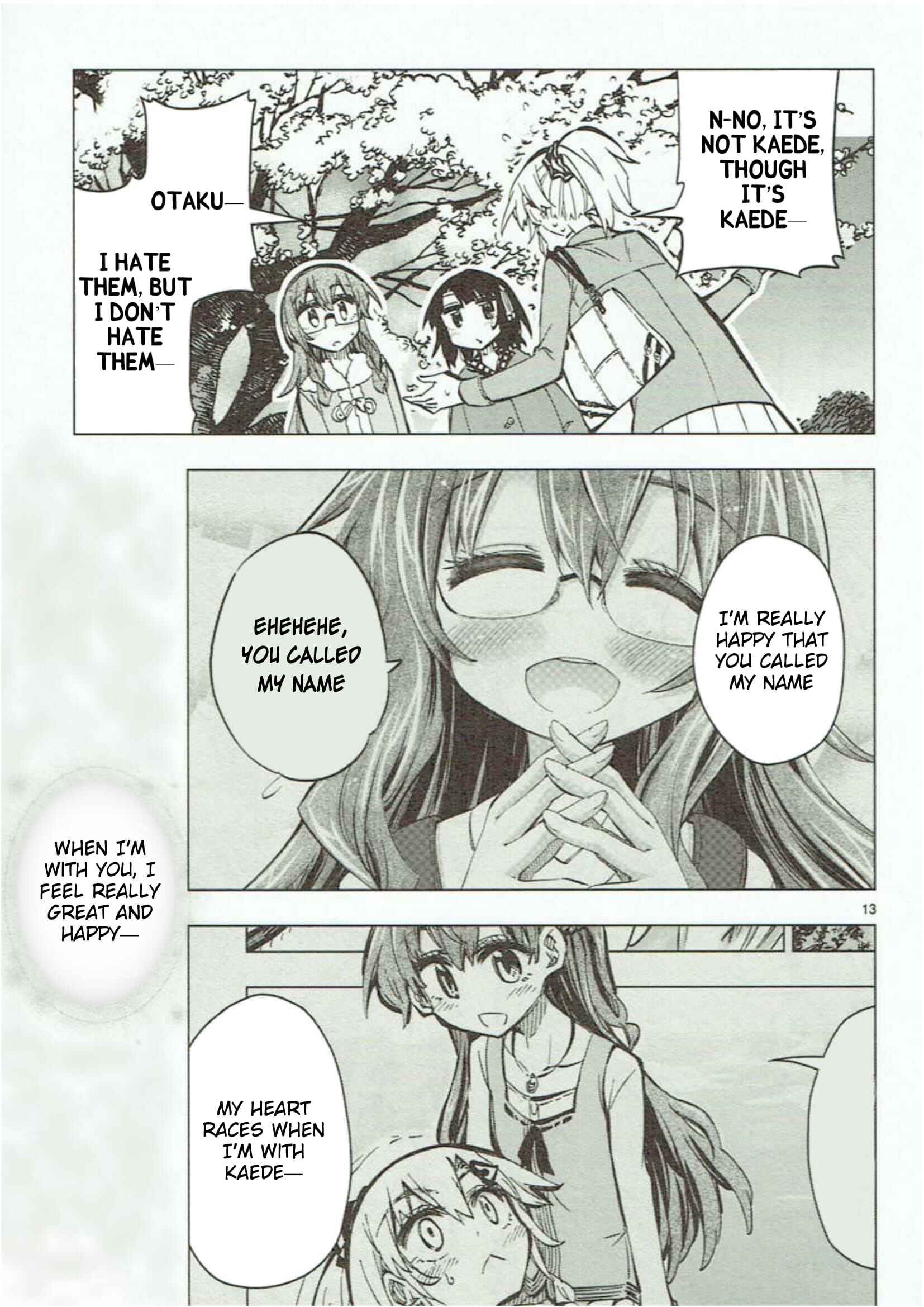 Page 13 Chapter 47 Shinozaki-san Ki wo Ota Shika ni!