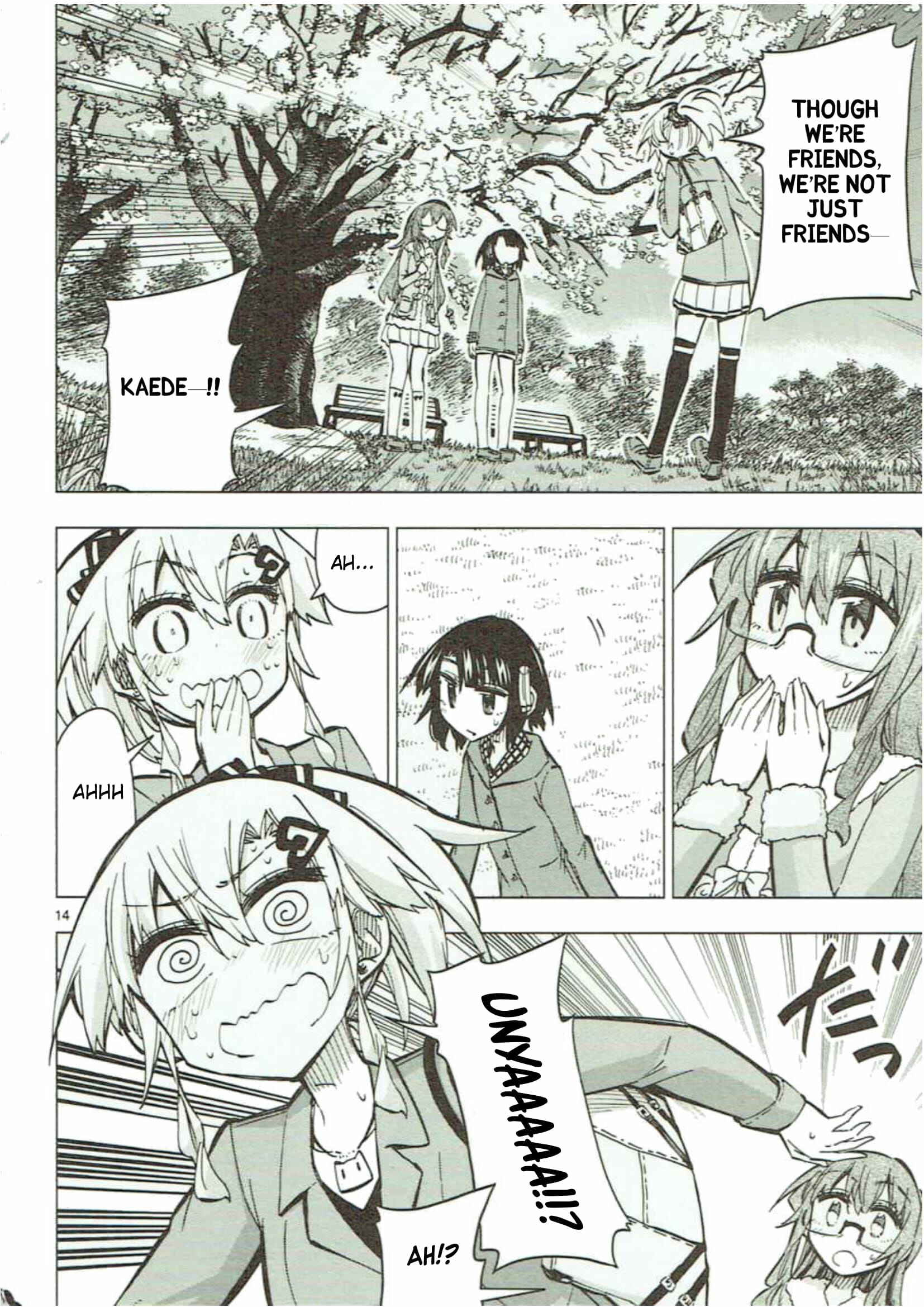 Page 14 Chapter 47 Shinozaki-san Ki wo Ota Shika ni!