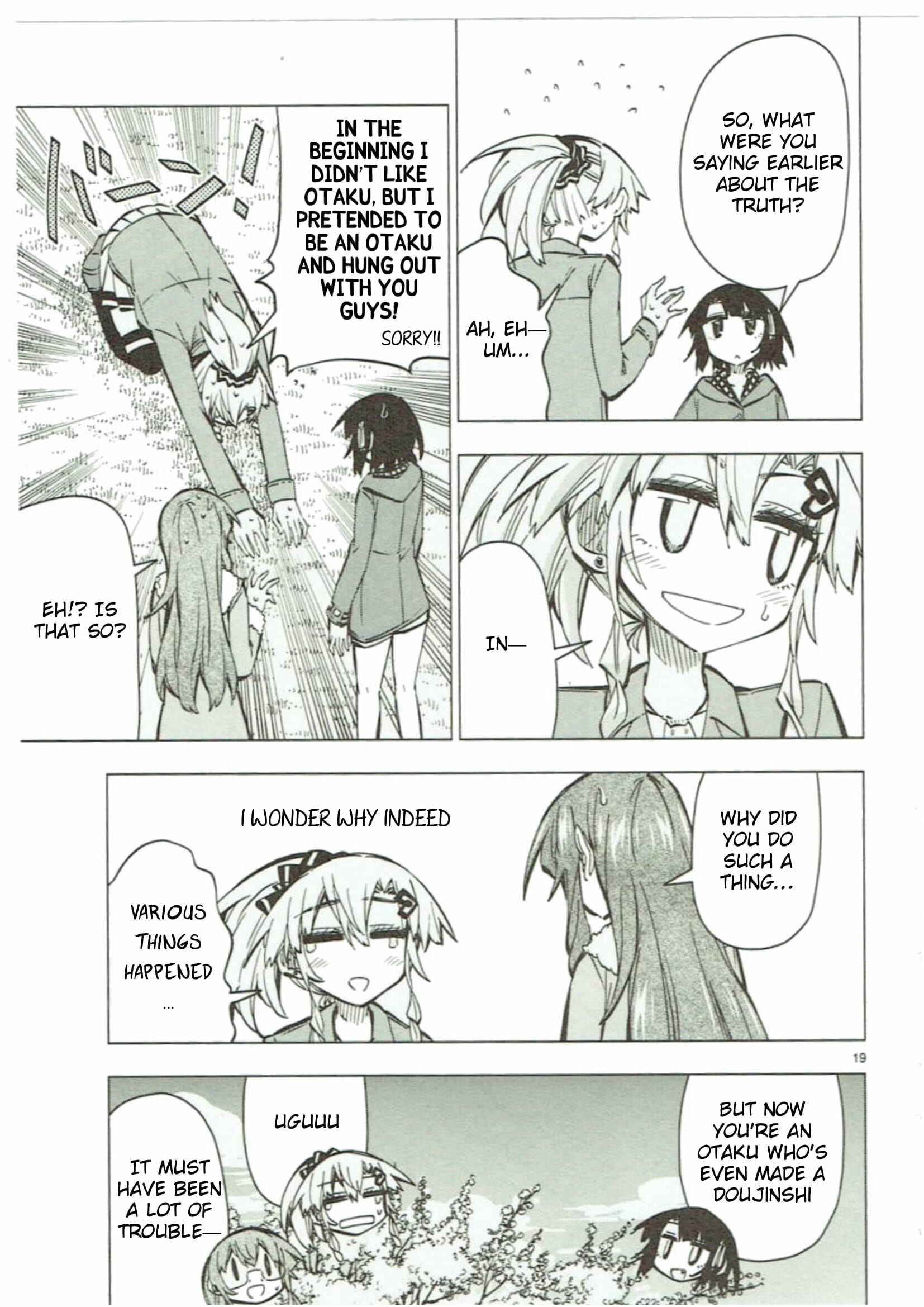 Page 19 Chapter 47 Shinozaki-san Ki wo Ota Shika ni!