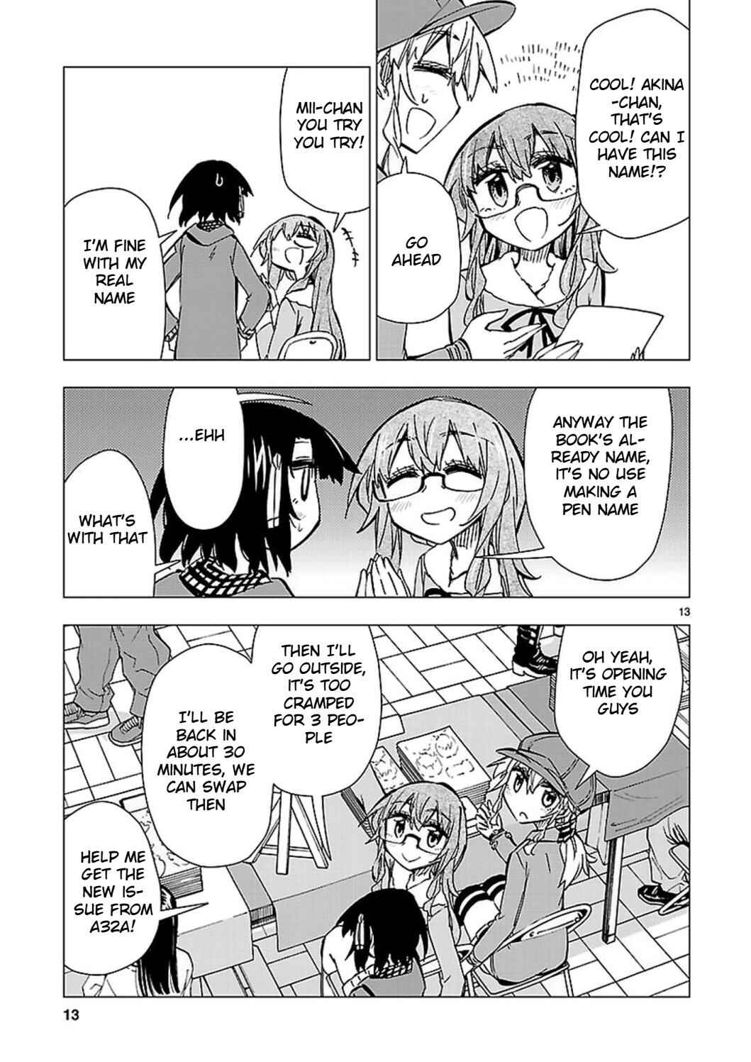 Page 13 Chapter 43 Shinozaki-san Ki wo Ota Shika ni!