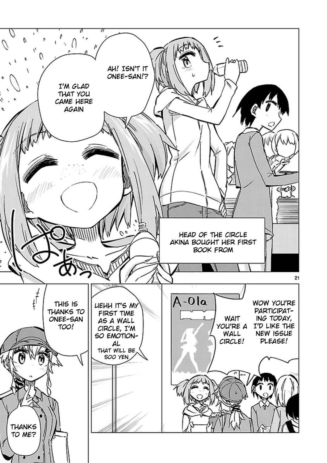 Page 21 Chapter 43 Shinozaki-san Ki wo Ota Shika ni!