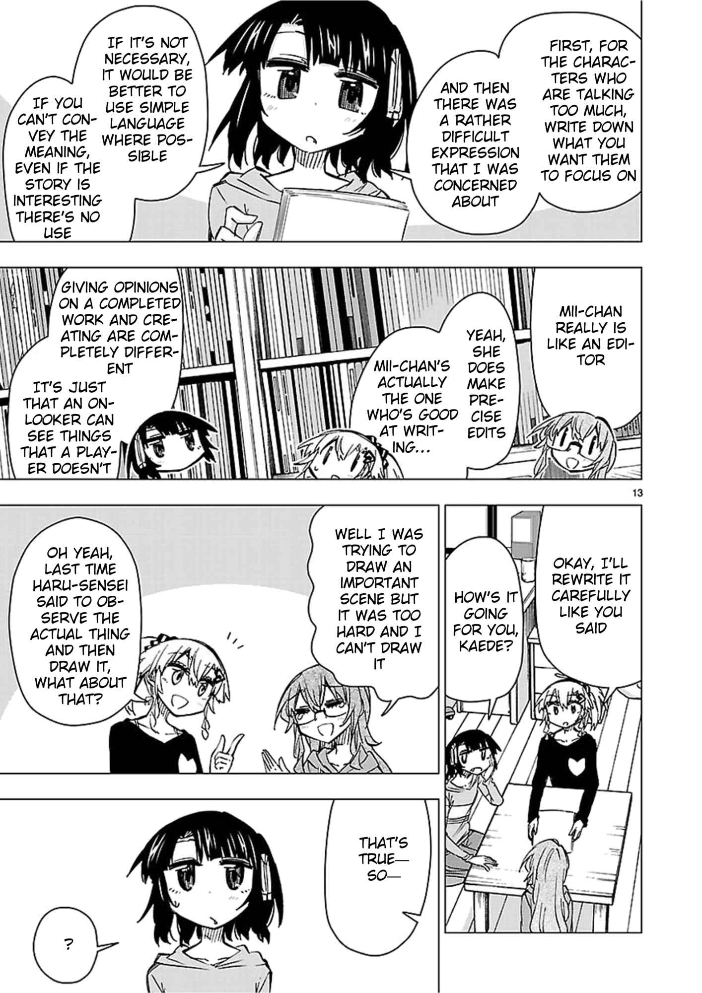 Page 13 Chapter 42 Shinozaki-san Ki wo Ota Shika ni!