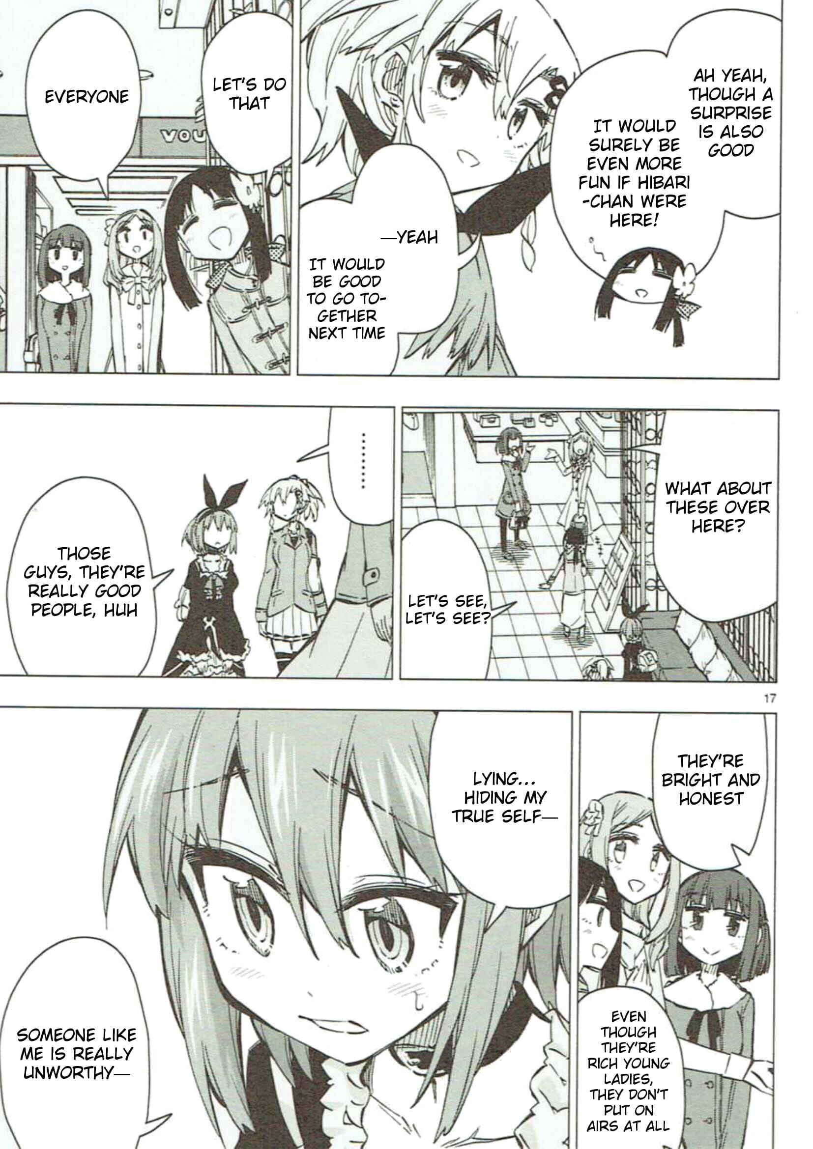 Page 17 Chapter 46 Shinozaki-san Ki wo Ota Shika ni!