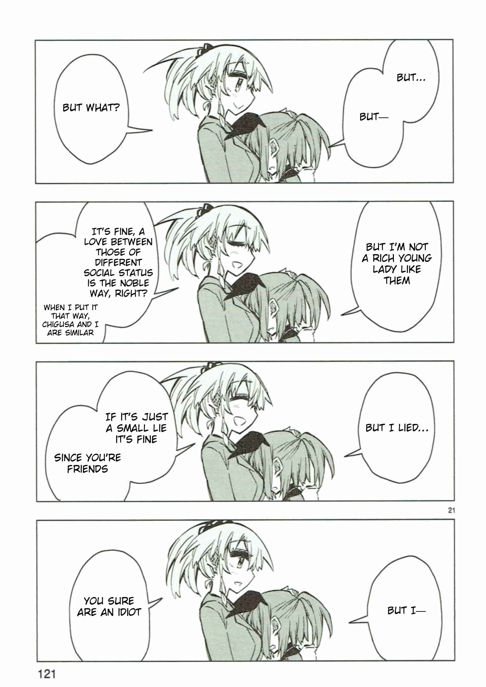 Page 21 Chapter 46 Shinozaki-san Ki wo Ota Shika ni!