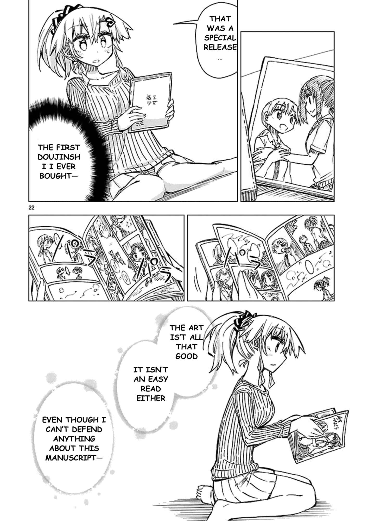 Page 22 Chapter 40 Shinozaki-san Ki wo Ota Shika ni!