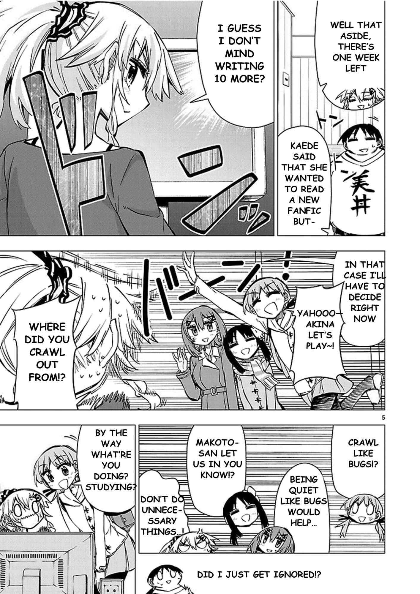 Page 5 Chapter 40 Shinozaki-san Ki wo Ota Shika ni!