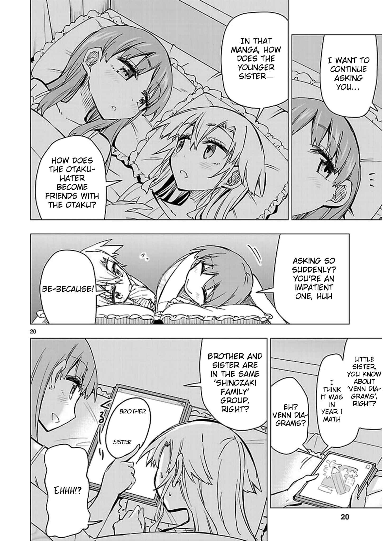 Page 20 Chapter 45 Shinozaki-san Ki wo Ota Shika ni!