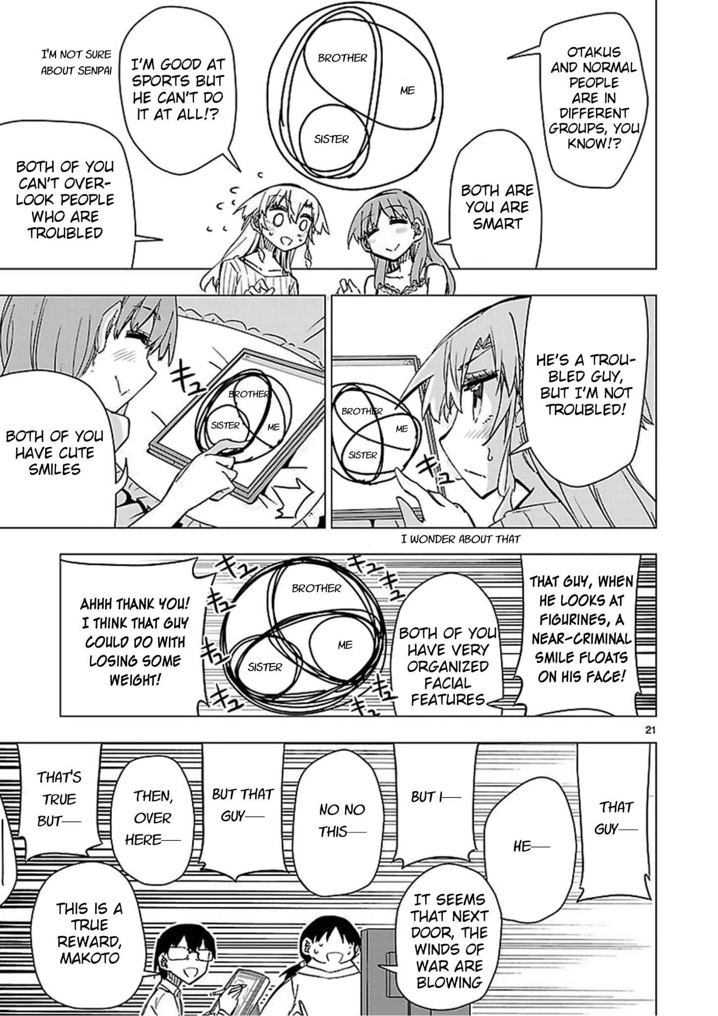 Page 21 Chapter 45 Shinozaki-san Ki wo Ota Shika ni!