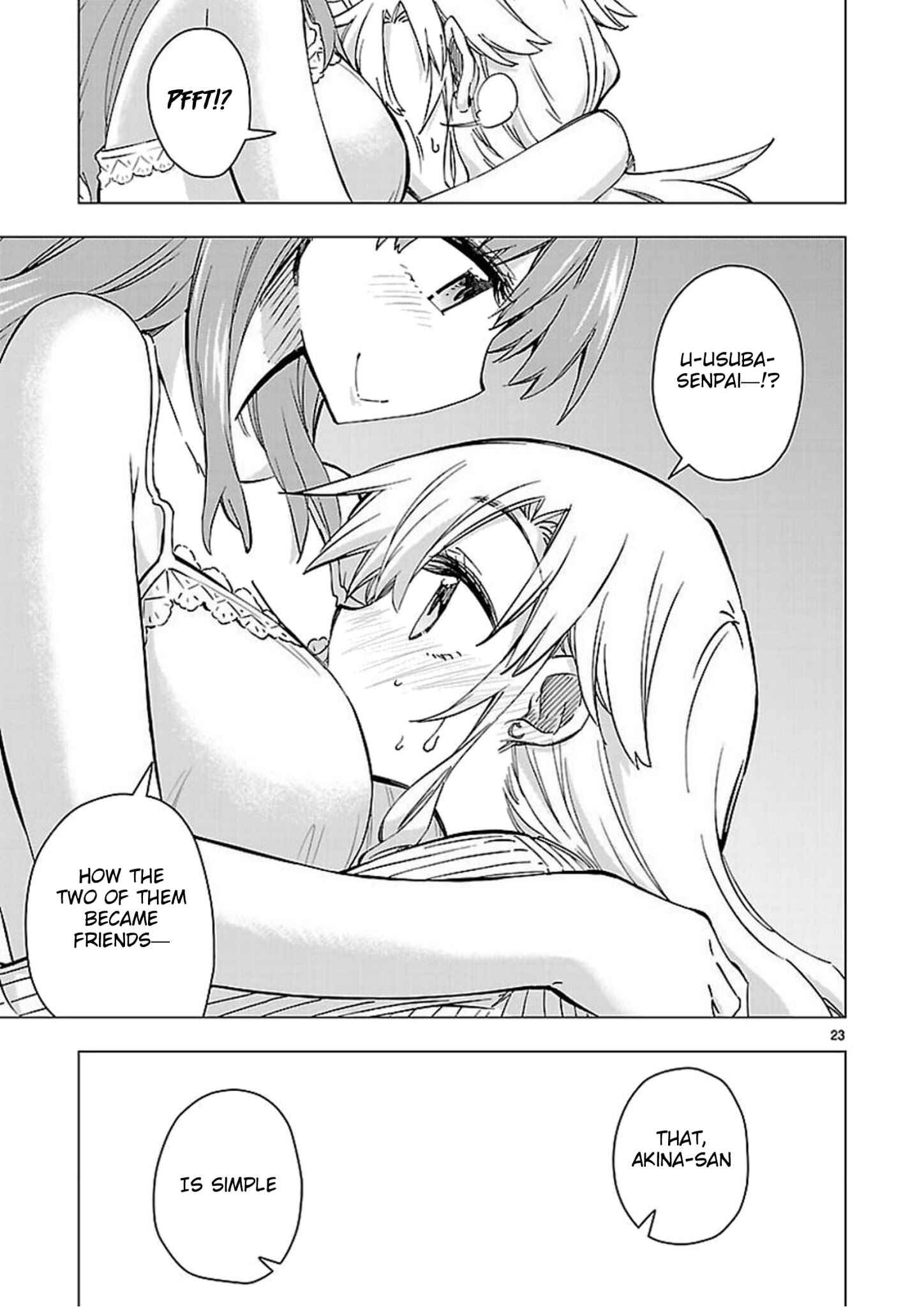 Page 23 Chapter 45 Shinozaki-san Ki wo Ota Shika ni!