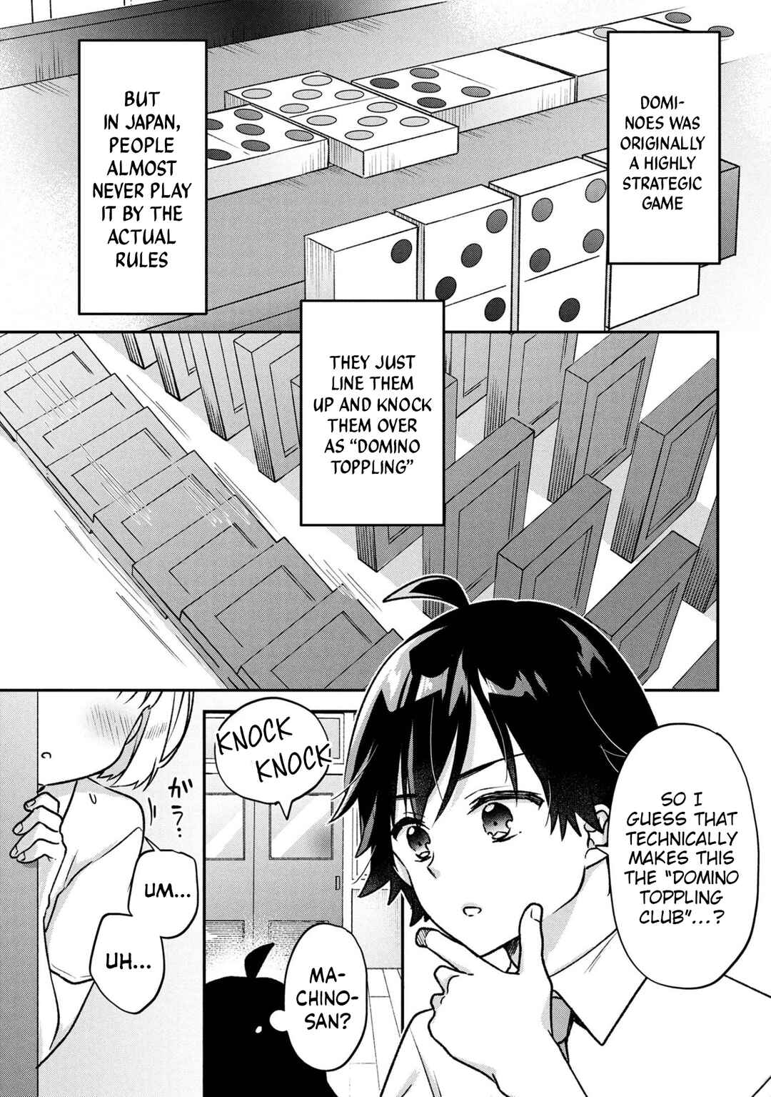 Page 1 Chapter 7 Tsukkomi-machi no Machino-san