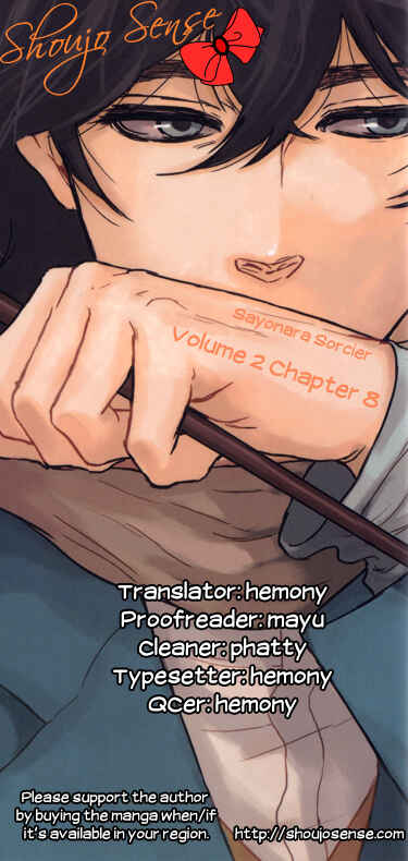 Page 1 Chapter 8 Sayonara Sorcier