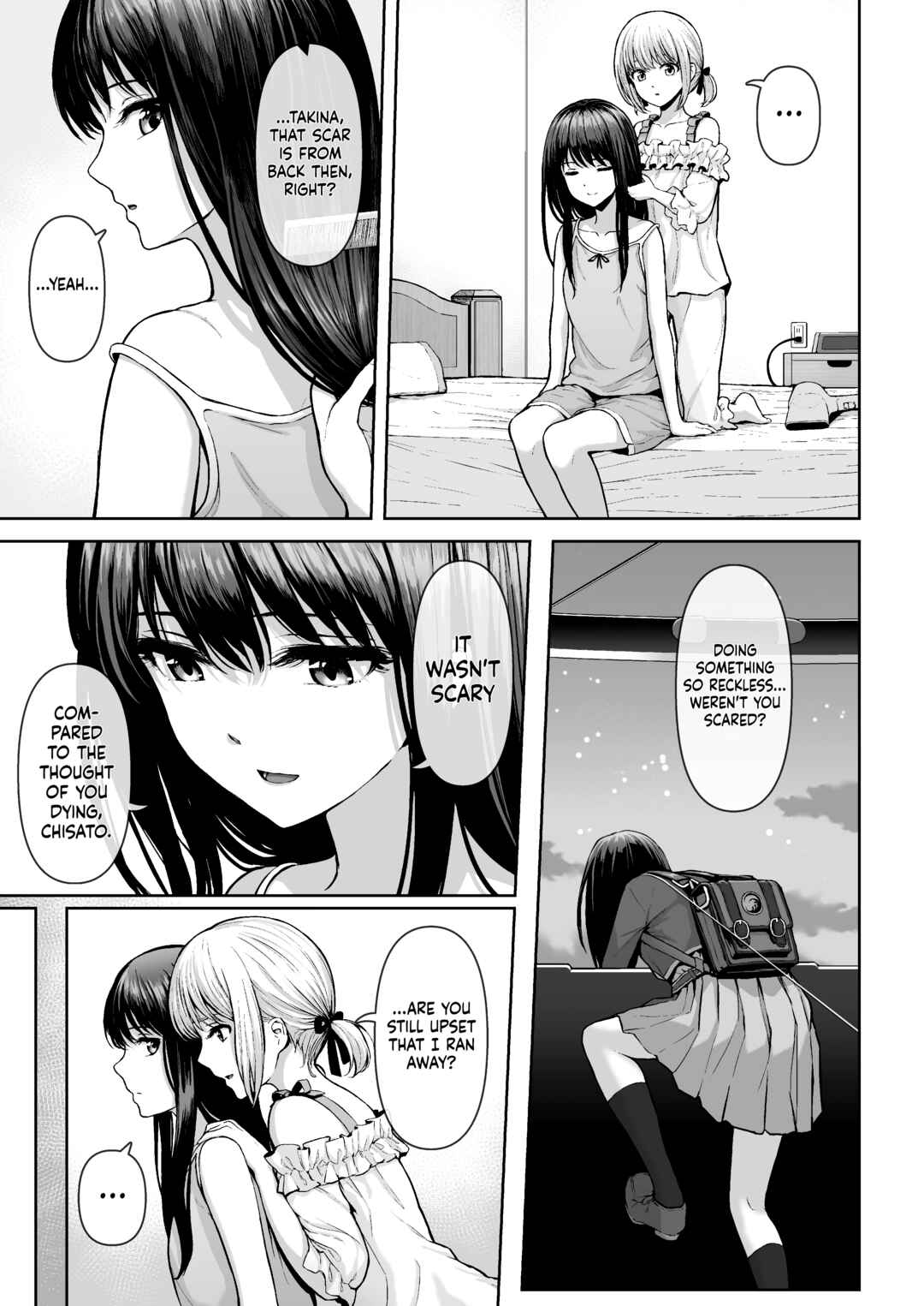 Page 1 Chapter Unknown_0396 Lycoris Recoil - Takinas Shoulder Scar (Doujinshi)