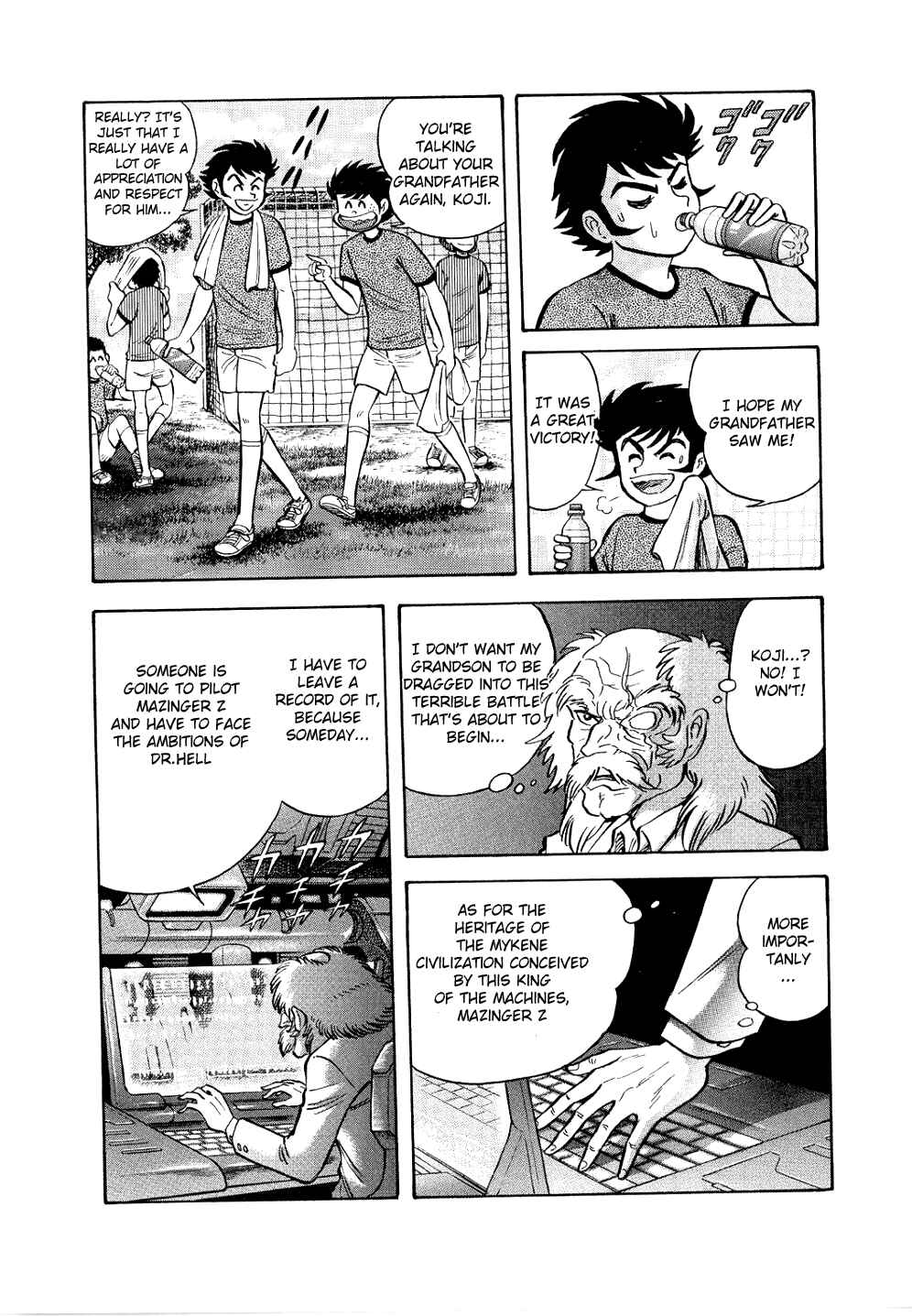 Page 5 Chapter Unknown_28df Mazinger Z - The Mykene Legend