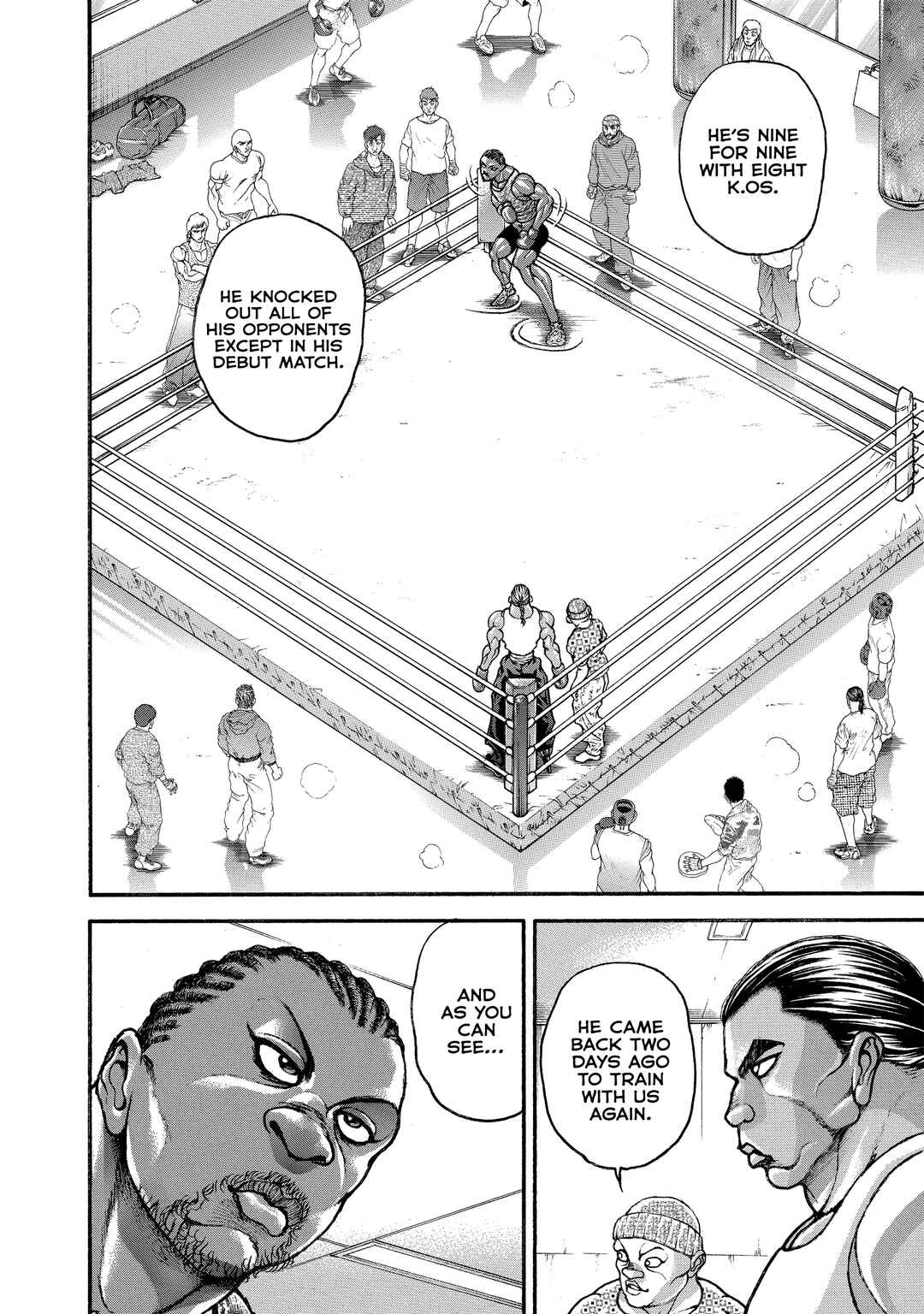 Page 4 Chapter 208 Baki Hanma - Son of Ogre (Shinsoban Release)