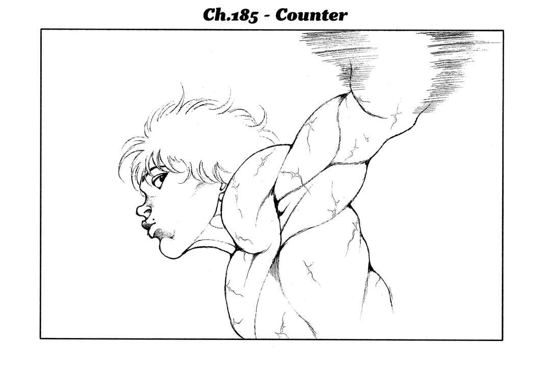 Page 1 Chapter 185 Baki Hanma - Son of Ogre (Shinsoban Release)