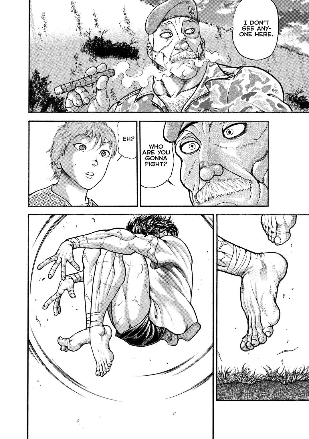 Page 12 Chapter 129 Baki Hanma - Son of Ogre (Shinsoban Release)