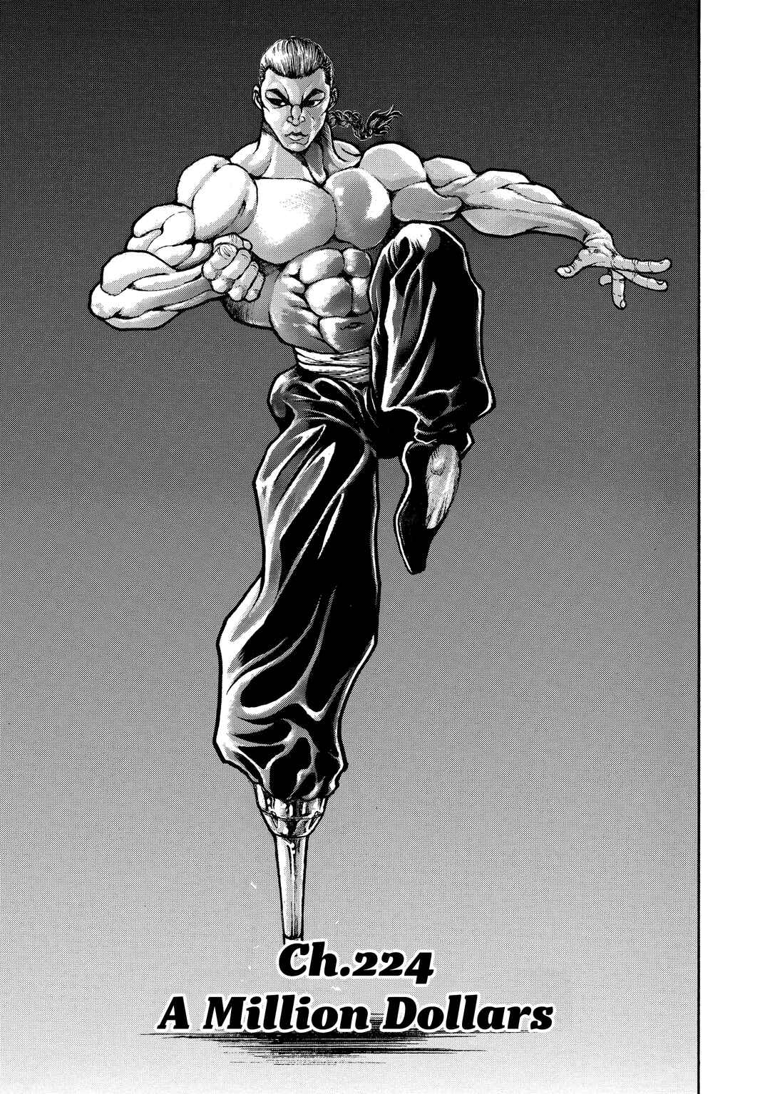 Page 1 Chapter 224 Baki Hanma - Son of Ogre (Shinsoban Release)