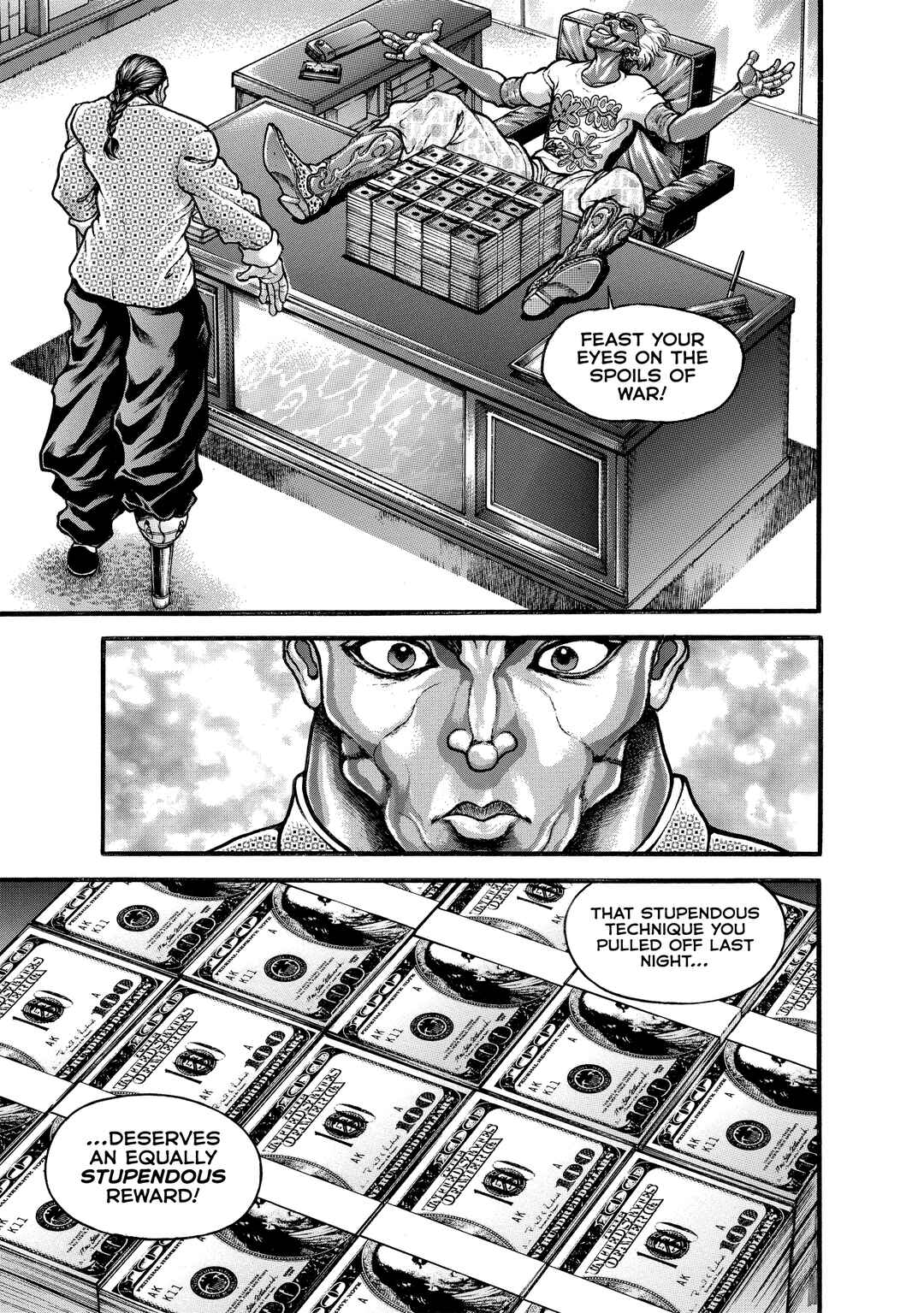 Page 3 Chapter 224 Baki Hanma - Son of Ogre (Shinsoban Release)