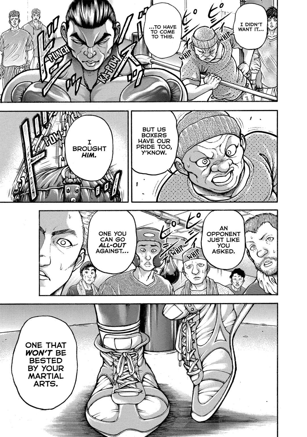 Page 19 Chapter 207 Baki Hanma - Son of Ogre (Shinsoban Release)