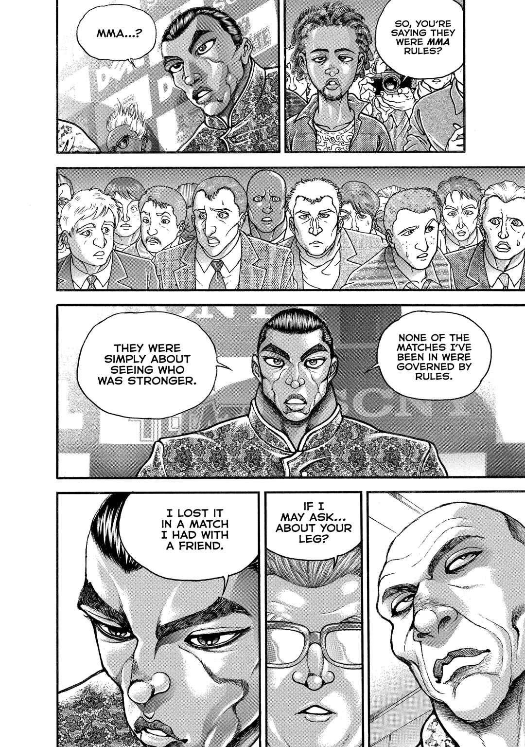 Page 6 Chapter 221 Baki Hanma - Son of Ogre (Shinsoban Release)
