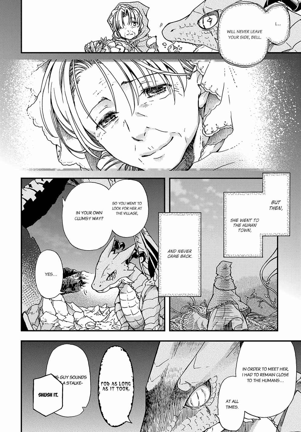 Page 11 Chapter 6 Hone Dragon no Mana Musume