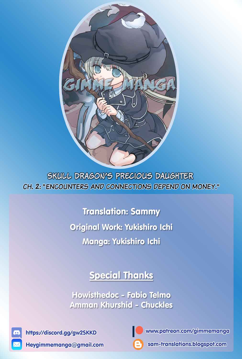 Page 1 Chapter 2 Hone Dragon no Mana Musume