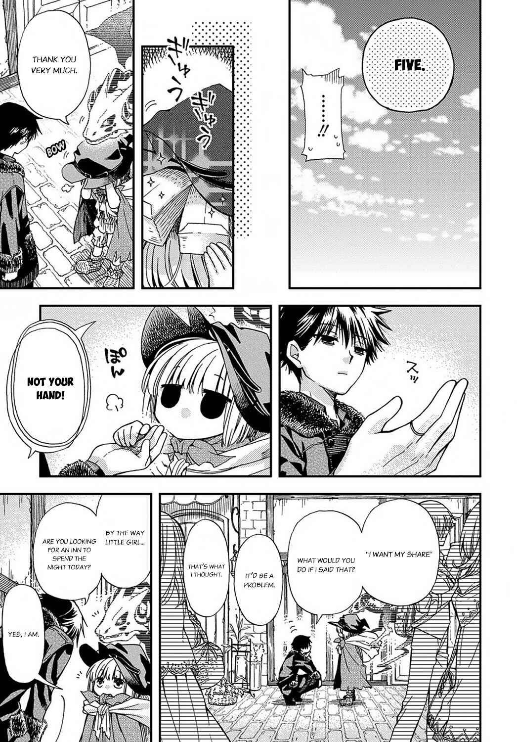 Page 12 Chapter 2 Hone Dragon no Mana Musume